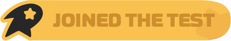 JOINED THE TEST